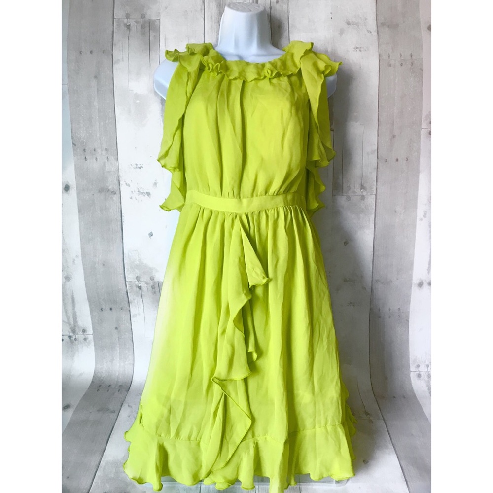 S O L D | Prabal Gurung Ruffled Midi Dress